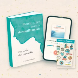 Le kit tout-terrain : le livre + les notes vocales + la grande planche de stickers